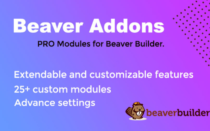 bAddons для плагина Beaver page Builder WordPress