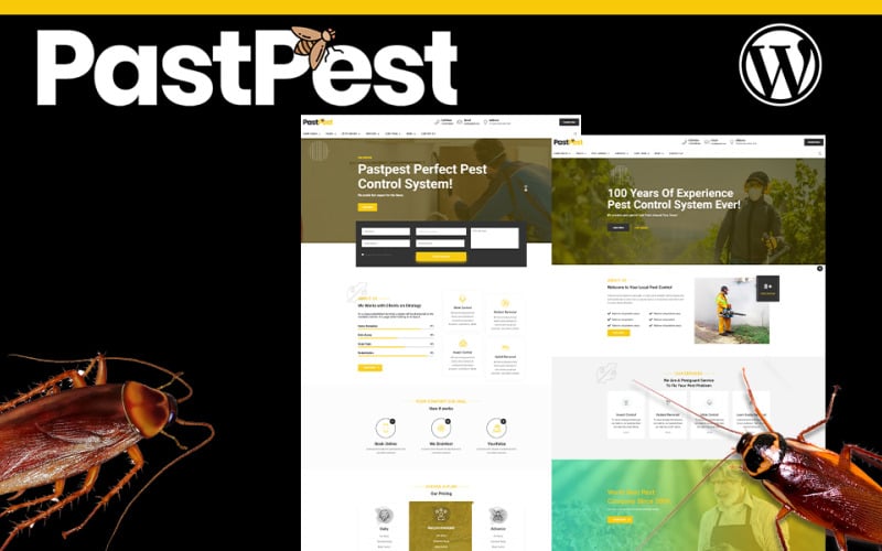 Pastpest |害虫灭虫者WordPress主题