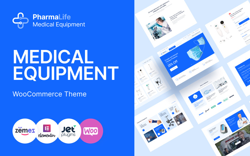 PharmaLife - Responsywny motyw WordPress dla aptek WooCommerce