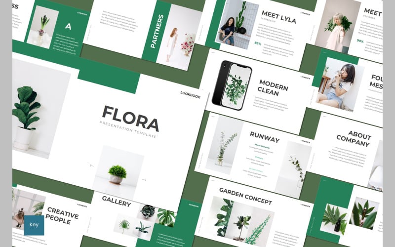Flora - Keynote模板