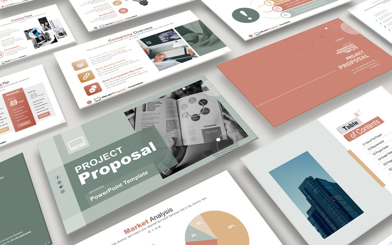 Project Proposal | Presentation PowerPoint template