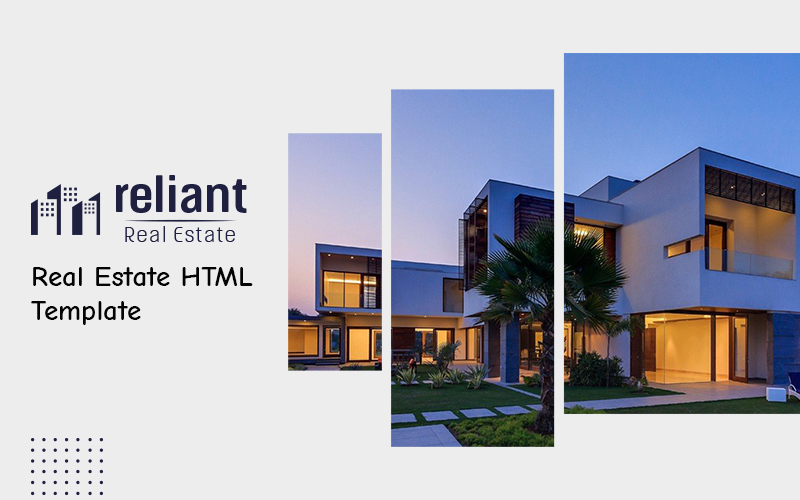 依赖-房地产HTML网站模板