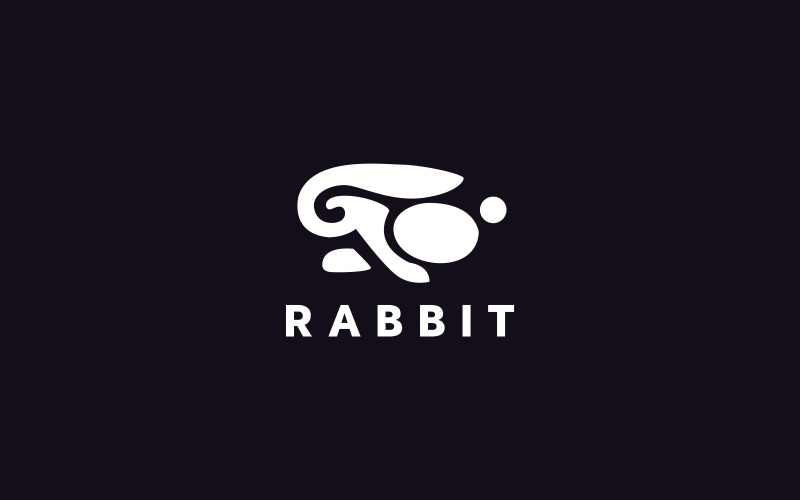 Rabbit Logo Template