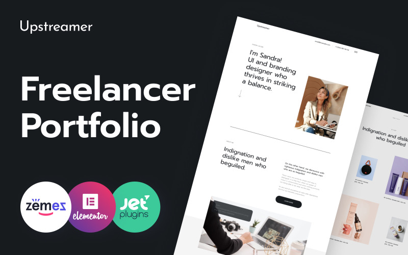 Upstreamer - Freelancers Marketplace WordPress-thema