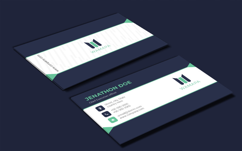 Professional Business Card - Corporate Identity Template