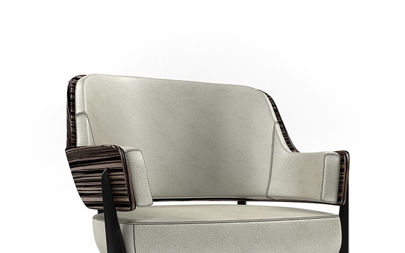 Lowe Lounge Armchair 3D Model