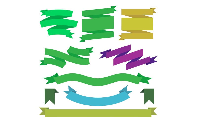 Elementos de infográfico de design de fita