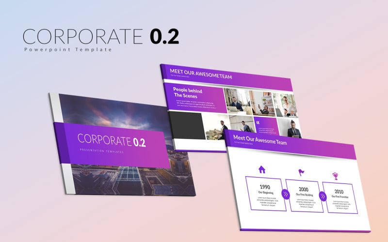 Corporate 0.2演示ppt模板