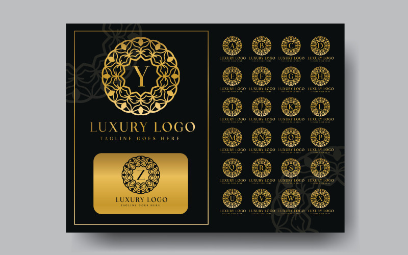 Luxus-Design-Logo-Vorlage