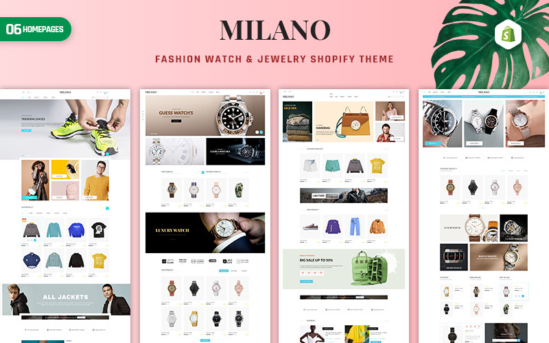 Milano - Motyw Shopify Moda i akcesoria