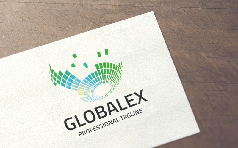 Globalex logó sablon