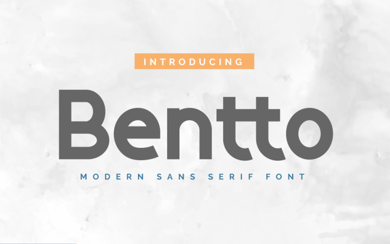 Bentto Font