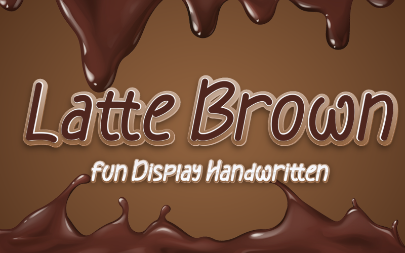 Latte Brown字体