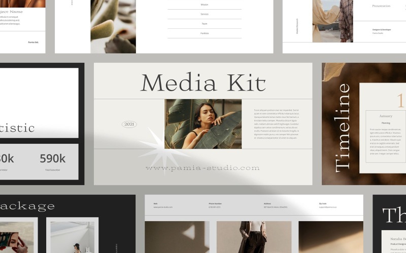 PAMIA Media Kit PowerPoint template