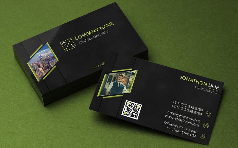 Corporate Business Card - Corporate Identity Template