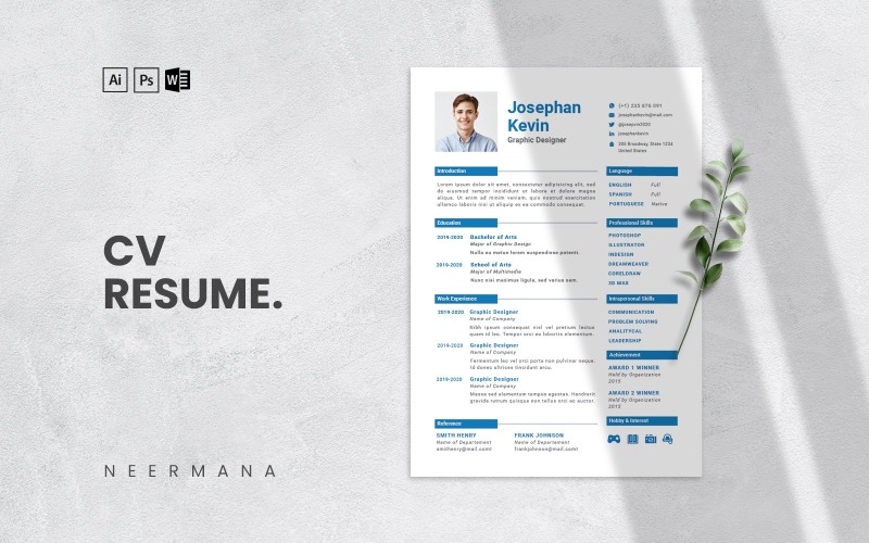 CV Resume Template