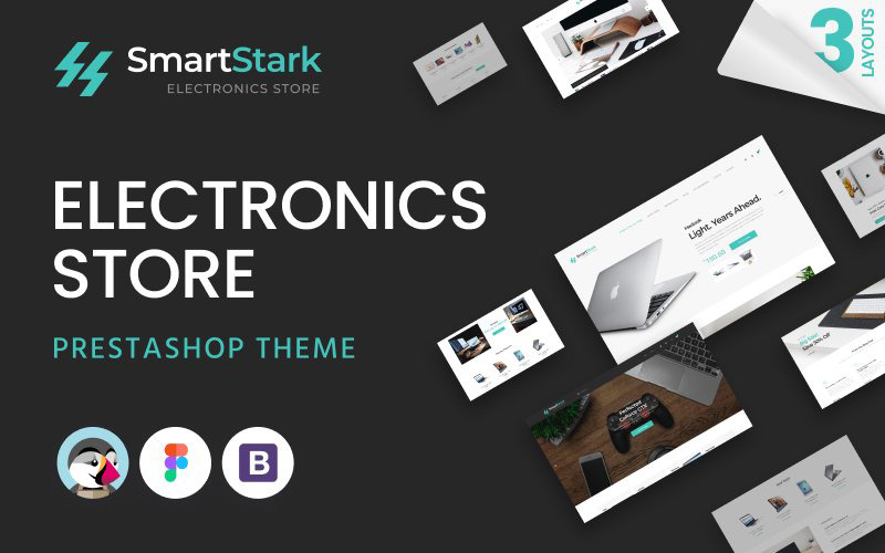 SmartStark -主题PrestaShop Responsive Electronics Store
