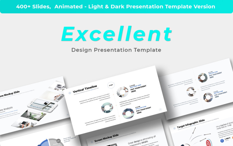 Utmärkt - Presentation PowerPoint-mall