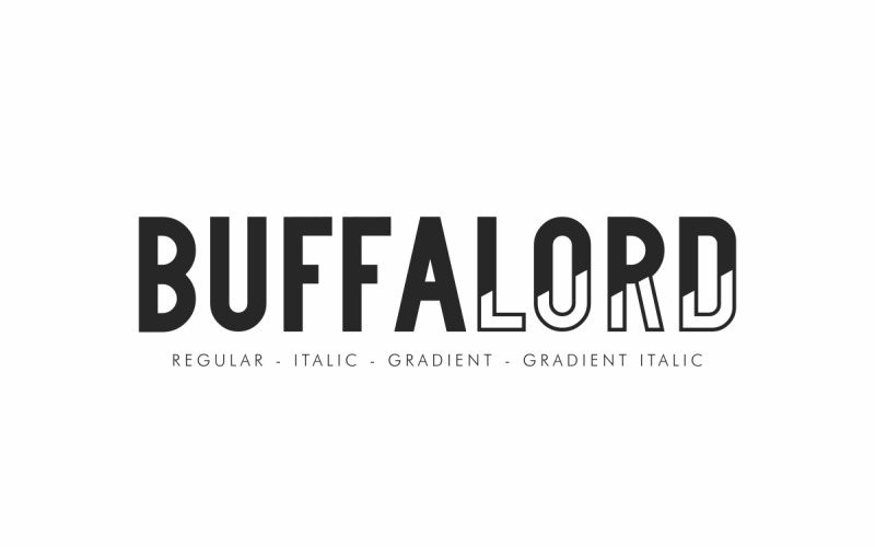 Buffalord Lettertype