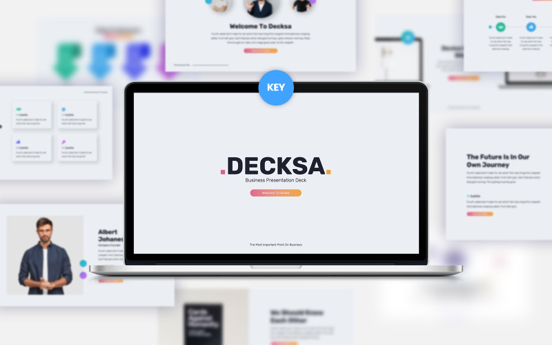 Decksa Business - Modello di Keynote