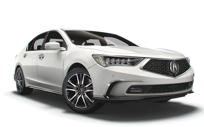 3D-модель Acura RLX 2021