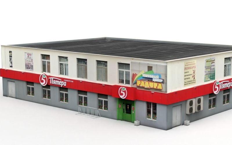 Food Shop 3D model