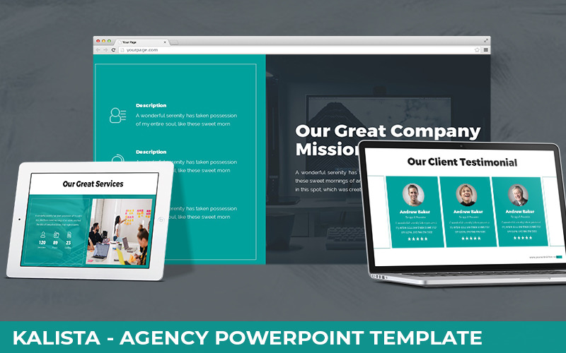 Kalista - Agency Powerpoint Template