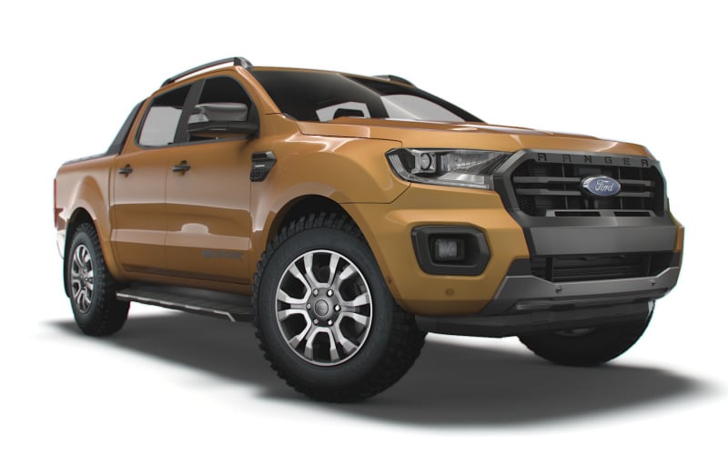 福特Ranger wildtrack 2020 3D模型