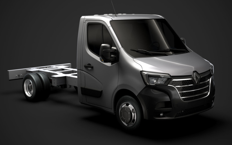 Renault Master SingleCab DW E20 Şasi 2020 3D Model