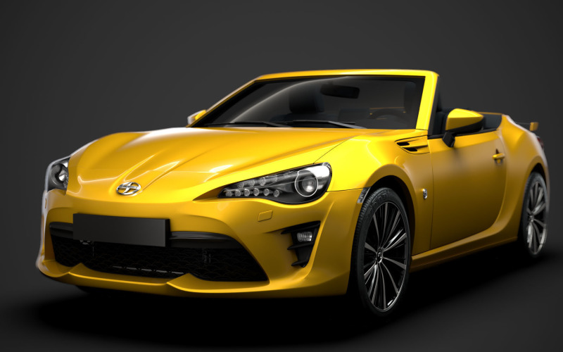 Scion FR-S Cabrio 2020 3D Modeli