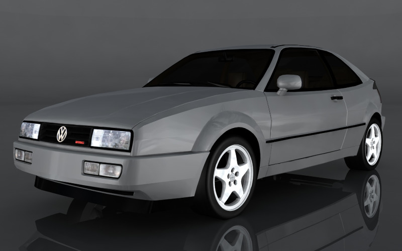 1995 Volkswagen Corrado 3D Modeli