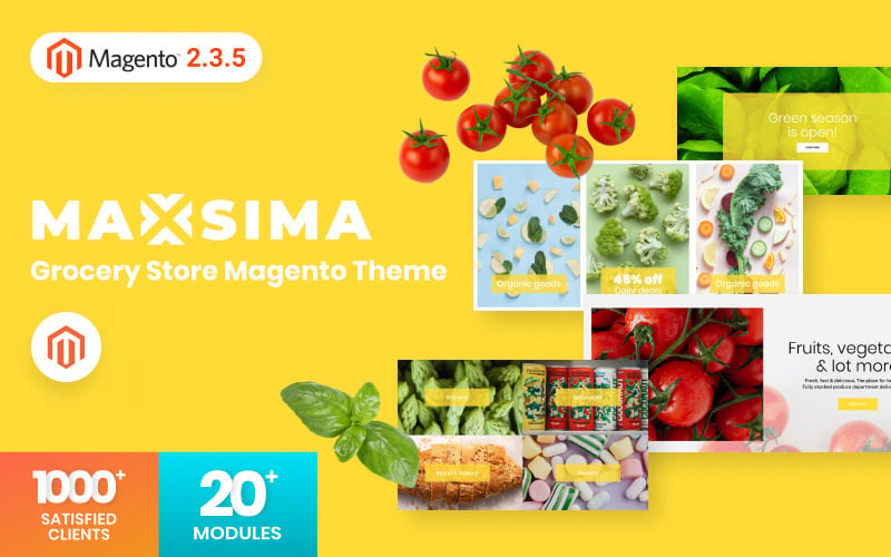 Maxsima - Tema Mercearia Magento2