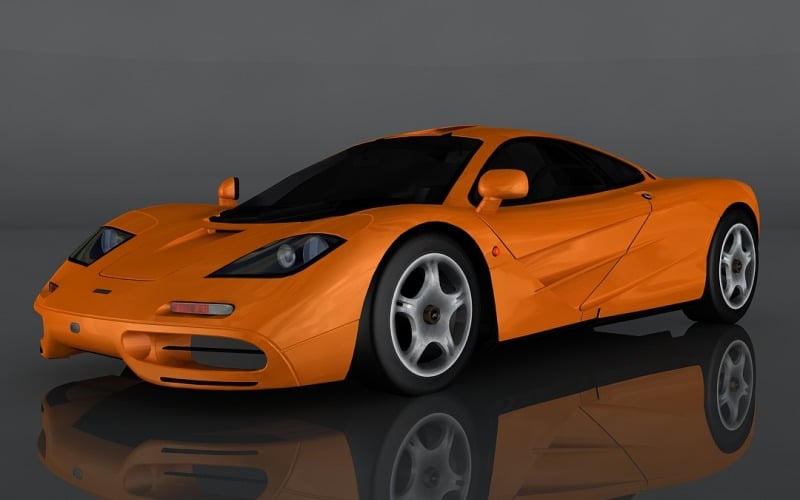 McLaren F1 1993 3D Model