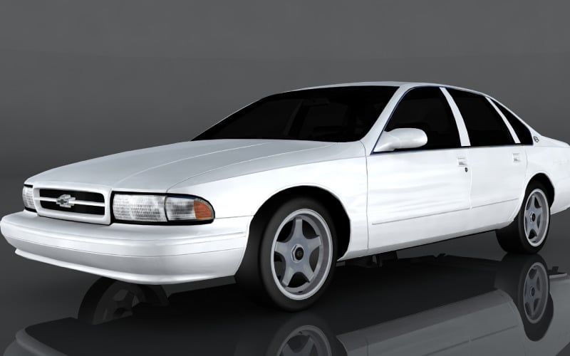 Modelo 3D Chevrolet Impala 1996