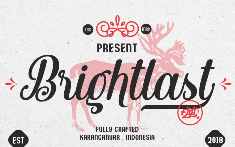Brightlast字体