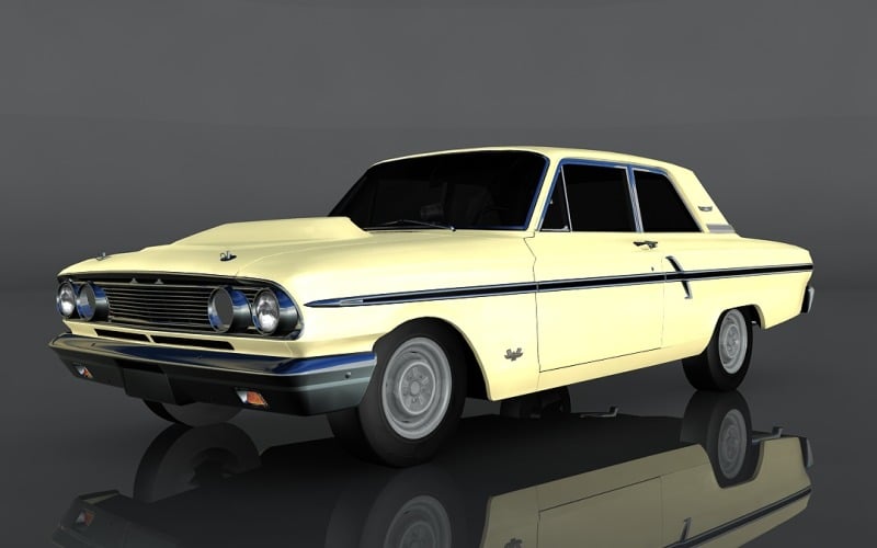 Ford Fairlane Thunderbolt 3D Modeli