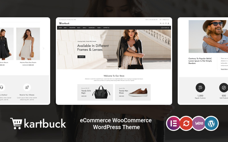 Kartbuck – divat és többcélú WooCommerce téma