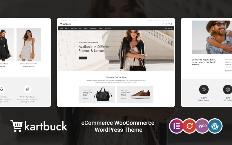 Kartbuck - WooCommerce的主题是时尚和多功能
