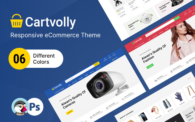 Cartvolly - Mega Mağaza Prestashop Teması