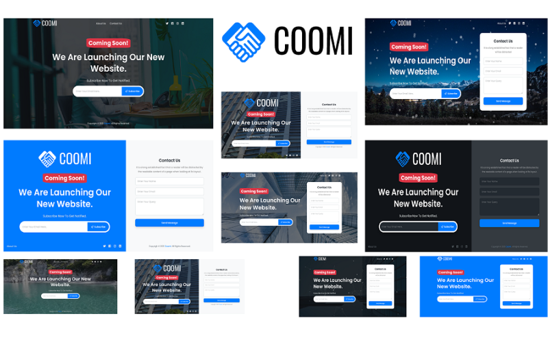 Coomi - Modèle HTML5 à venir