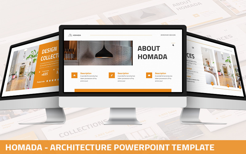 Homada - PowerPoint-mall för arkitektur