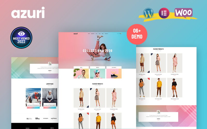 Azuri – WooCommerce WordPress téma