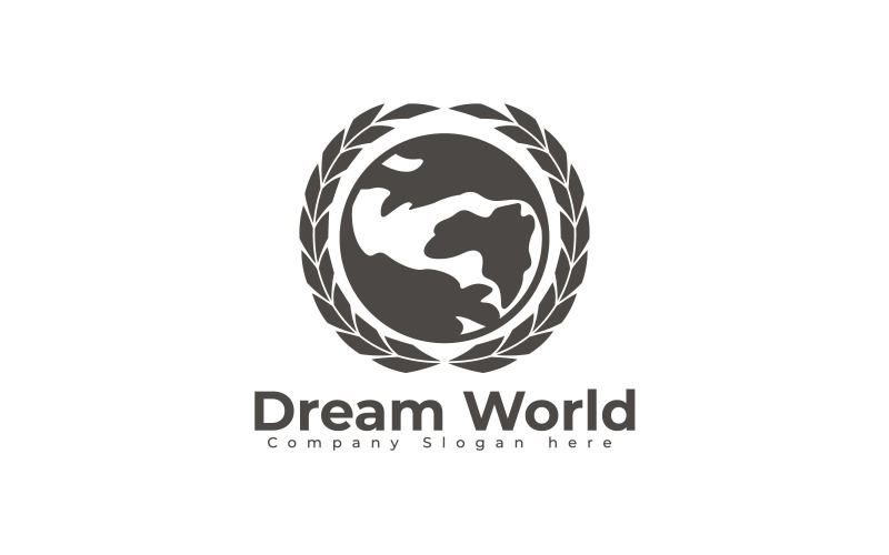 梦幻世界Logo模板
