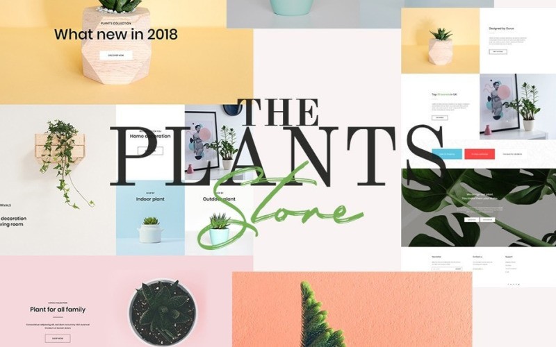 植物商店- PrestaShop主题园艺和家庭植物