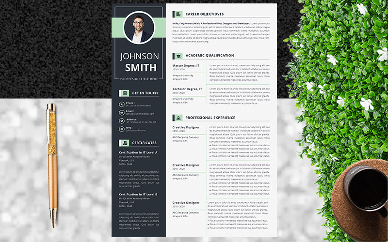 Johns Smith Resume Template