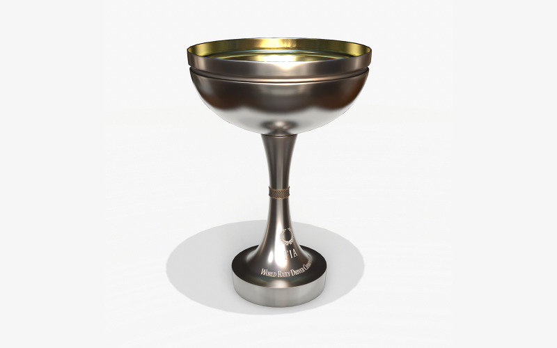 WRC Trophy Cup PBR High Poly 3D-Modell