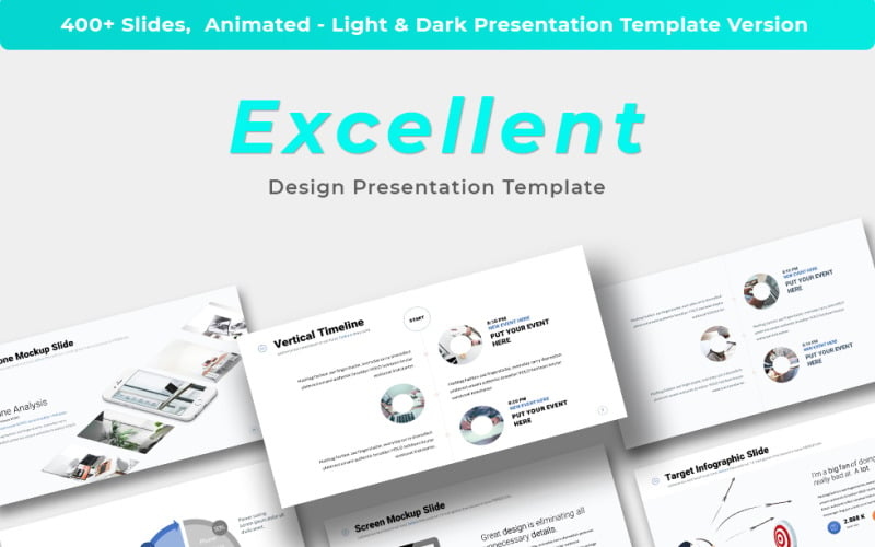Ausgezeichnet - Design-Präsentations-Keynote-Vorlage