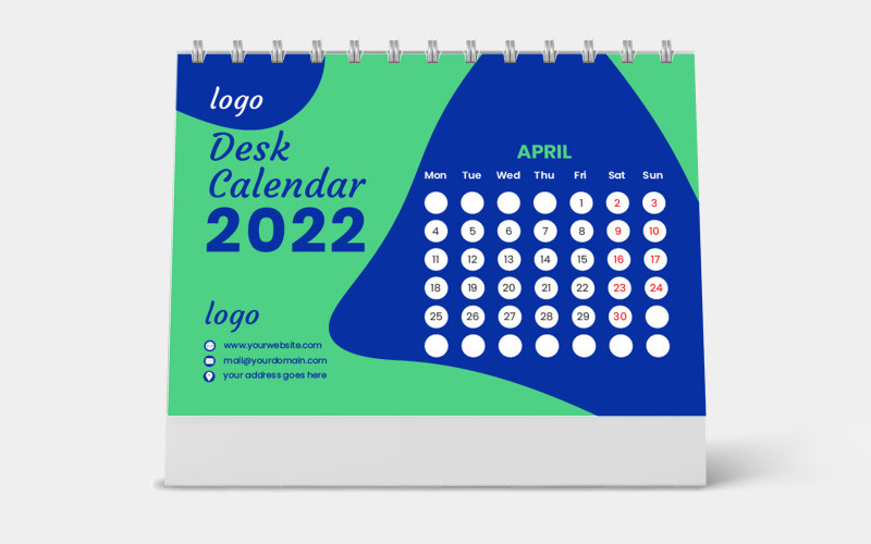 大套月套桌面日历2022