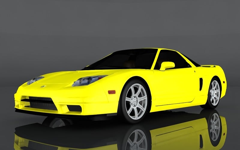 2005 Acura NSX RS 3d modeli