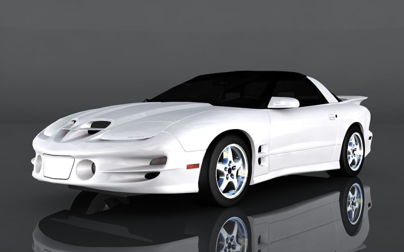 2002 Pontiac Firebird Trans Am 3d model